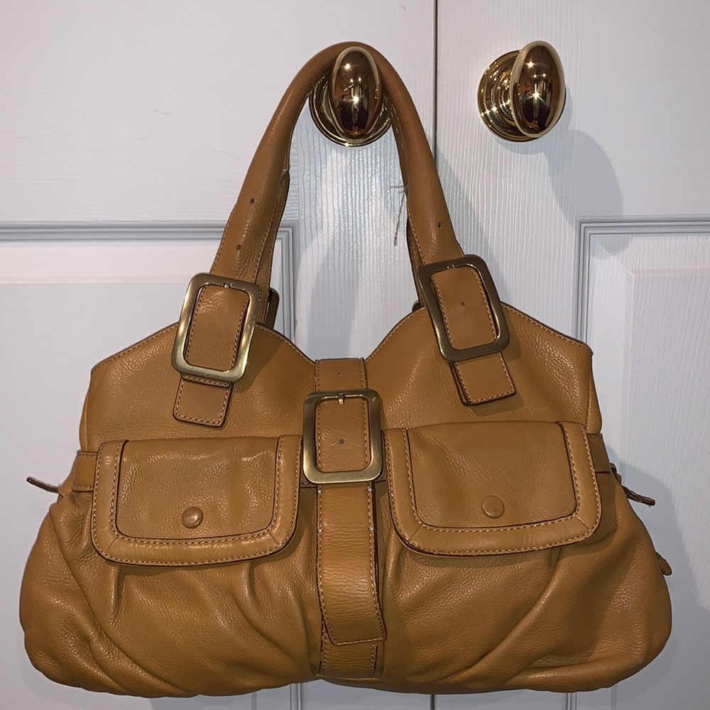 Cole Haan Pebbled leather shoulder bag